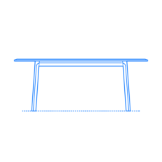 Furniture Dining Tables Blu Dot Keeps Dining Table Sticker Svg Vector, Free Vectors File
